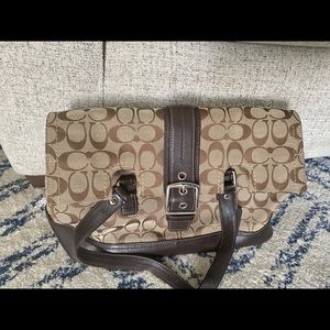 Coach brown purse